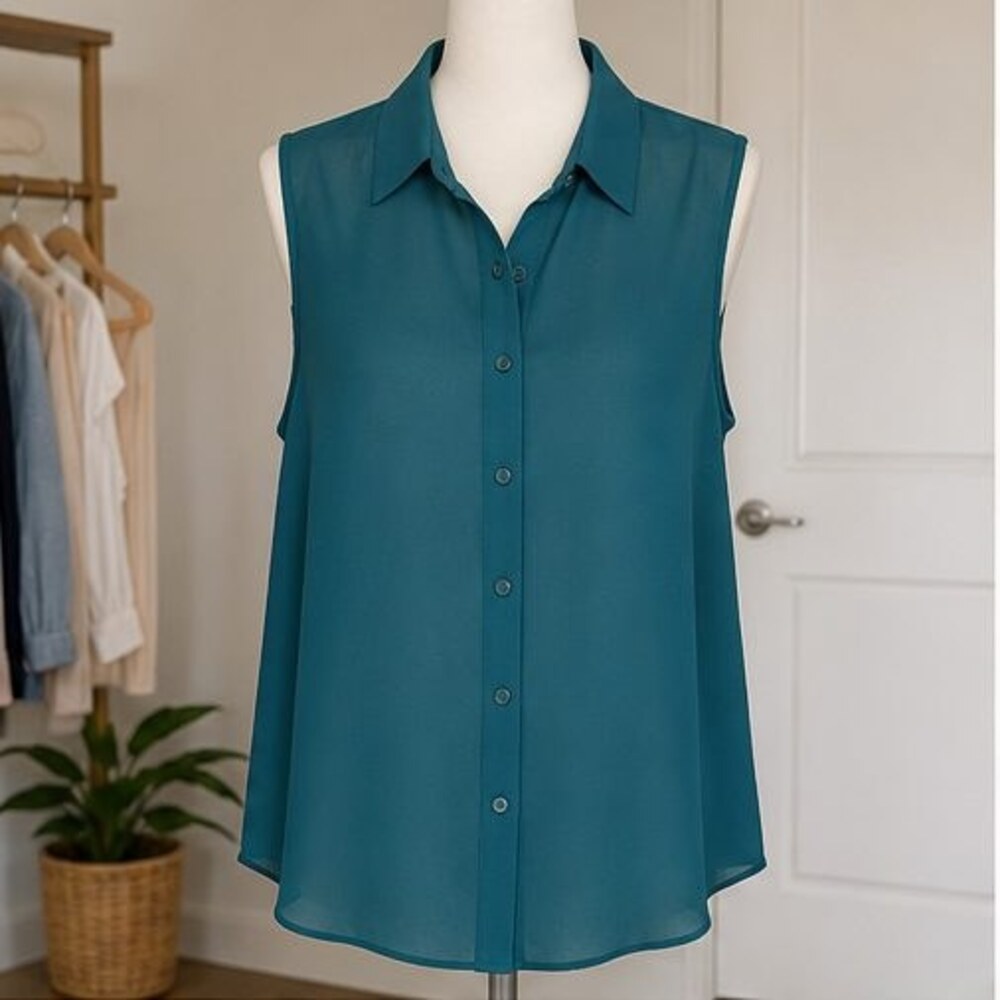 Teal Cami Blouse